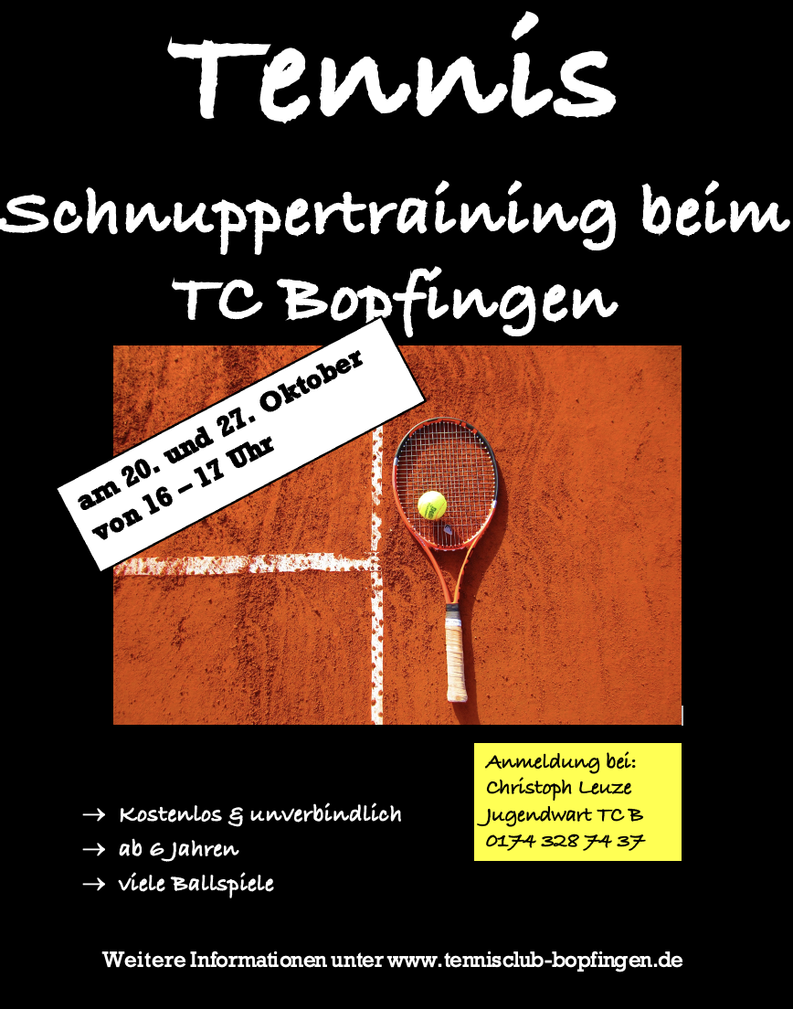 Schnuppertraining Winter Flyer